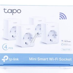 TAPO P100 (4PACK) MINI SMART WLAN-STECKDOSE,  4ER SET