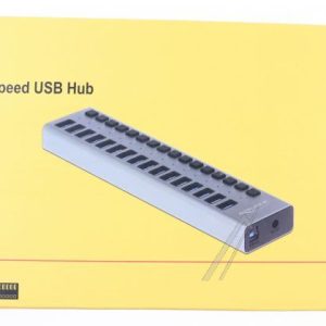 63739 EXTERNER SUPERSPEED USB HUB MIT 16 PORTS    SCHALTER