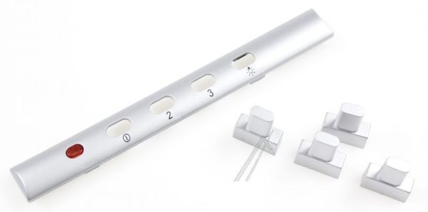 133.0195.346 CONT.UNITS SILVER BUTT.3V G SYMBOLS