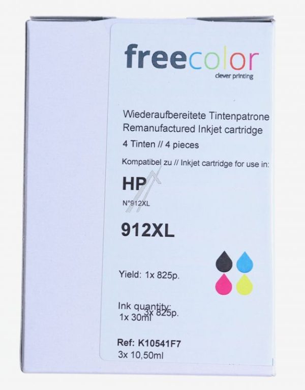 K10636F7 TINTENPATRONE,  MULTIPACK,  BK/ C/ M/ Y