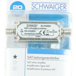 SLV5060531 SAT-LEISTUNGSVERSTÄRKER: 16 DB,  SILBER