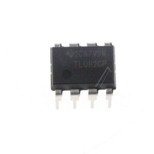 TL082CP OP AMP,  DUAL JFET,  DIP8