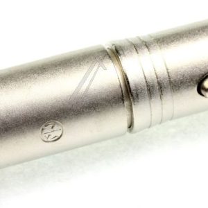 NA3FJ 3-POLIGE XLR KABELBUCHSE - VERRIEGELBARE STEREO 6.35 MM KLIN
