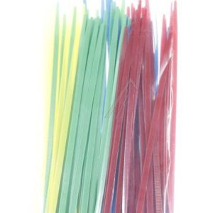 CT 4.6/ 200 C 61166 KABELBINDER GEKLEURD 4,6/ 200 MM 100 STUKS