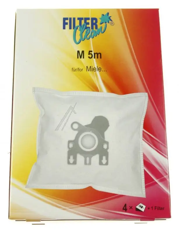 filterpro filterclean stofzuigerzakken M5_ 6_ 8M FL0014-K M5M STOFZUIGERZAKKEN MICROMAX, 4 STUKS 1 FILTER d359328463b145283f5d30270e4e64b2
