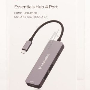 32155 USB-C ESSENTIALS MULTIPORT HUB 4 PORT