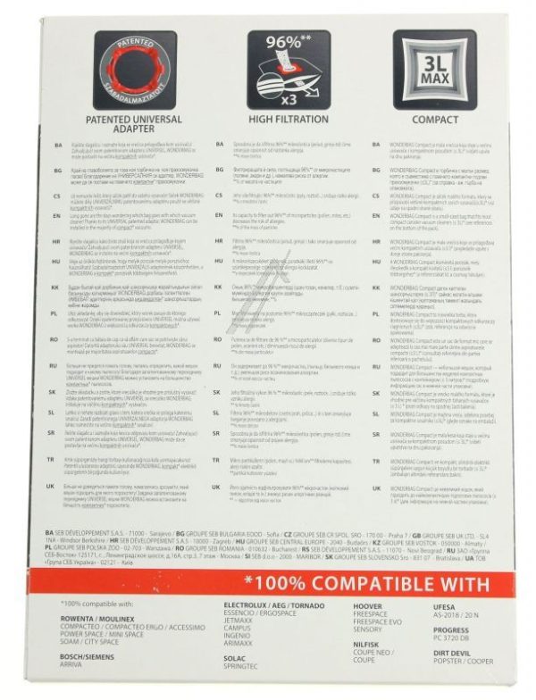 WB305140 STOFZUIGERZAK WONDERBAG COMPACT*5