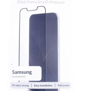 80090 MOBILIZE GLAS SCHERM BESCHERMER - ZWARTE RAND - SAMSUNG GALAXY A16 4G/ 5G