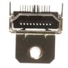 3701-001313 CONNECTOR-HDMI 19P,  2R,  PLUG,  ANGLE,  AU 30U