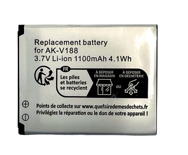 3,7V-1100MAH PHONE ACCU LI-ION ALTERNATIEF VOOR EMPORIA TOUCH SMART