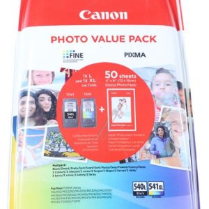 CL-541XL 5224B007 INKTCARTRIDGE,  MULTIPACK,  CMYK,  11ML ZWART    15ML GEKLEURD