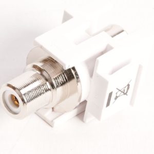 86307 KEYSTONE MODUL CINCHBUCHSE > CINCHBUCHSE WEISS