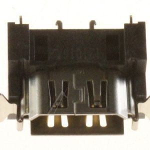 3701-001784 HDMI CHASSIDEEL 19P,  2ROW,  SMD-S