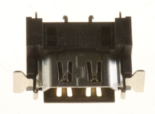 3701-001784 HDMI CHASSIDEEL 19P,  2ROW,  SMD-S