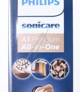 HX9092/ 11 A3 PREMIUM ALL-IN-ONE BORSTELKOP 2-PAK ZWART