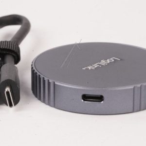 UA0438 MAGSAFE USB 3.2 GEN2 SSD-GEHÄUSE,  100W PD,  SPACEGRAU