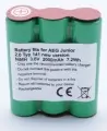 3,6V-2000MAH NI-MH STOFZUIGER ACCU VOOR AEG JUNIOR 2.0 TYP 141 NIEUWE VERSIE 47afcbb71386e608bccbd9fed5462cfa