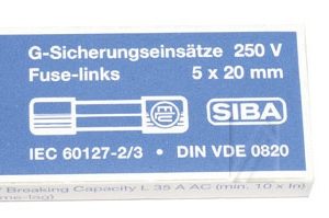 1,6A-M ZEKERING MIDDELTRAAG 5X20MM. INH:10 ST. ROHS-CONFORM