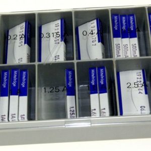 SORTIMENTKASTEN ZEKERING-ASSORTIMENT MIDDELTRAAG 5X20MM.