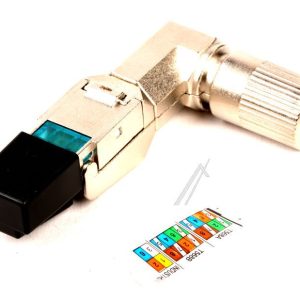 88035P8.1 RJ45 PREMIUM STECKER STP,  CAT.6A/ CLASSEA FELDKONFEKTIONIERBAR,  VOLLMETALL