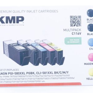 1576,0255 C116V TINTENPATRONE,  MULTIPACK,  BK/ C/ M/ Y